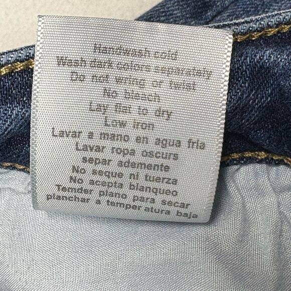 Judy Blue Beverly Vintage Relaxed Fit Distressed Raw Hem Jeans Womens Size 5/27 - Picture 9 of 14